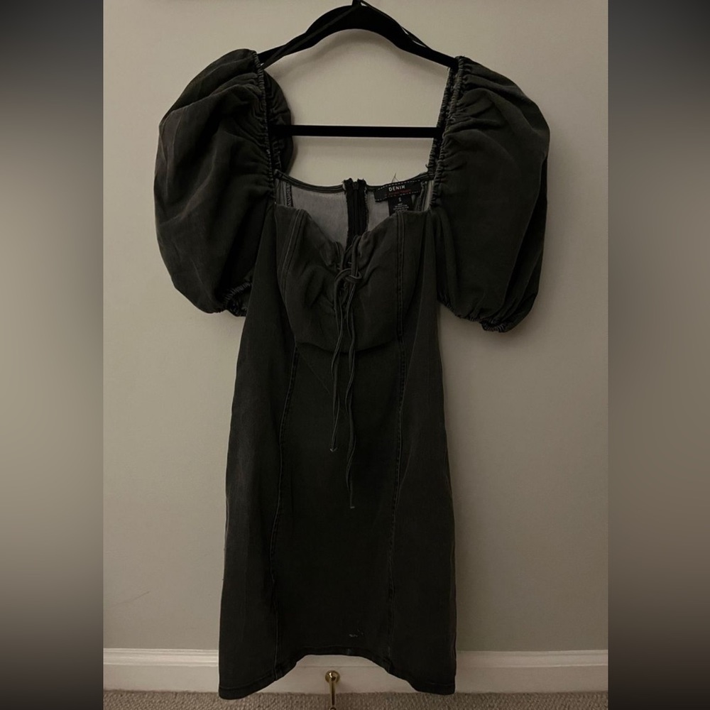 denim dress
